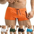 thumbnail image 2 of CENL Men Swimsuit Beach Wear Quick Drying Swim Trunks Swimwear Drawstring Shorts, 2 of 9