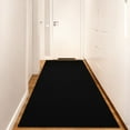 thumbnail image 5 of Carpet Runner, 24" x 71" Rubber Backing Hallways Area Rugs Commercial Entrance Mat Indoor Outdoor Floor Mat with Non- for Kitchen Balconies Living Room Dining Room Decks Patio (Black), 5 of 6