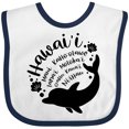 thumbnail image 3 of Inktastic Hawaii Islands with Dolphin Boys or Girls Baby Bib, 3 of 4