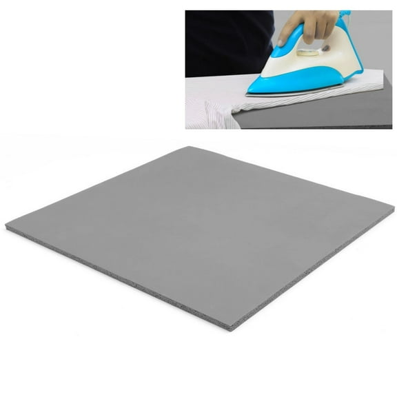15" x 15" Silicone Heat Press Mat Pad, 0.3" Thickest Silicone Pad For Heat Press Machine, Flat Heat Transfer Press Replacement Pad