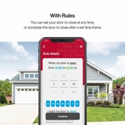 Genie Smart Wall Mount Garage Door Opener - 6172H-BO - Wi-Fi, LED Lighting, and Battery Backup