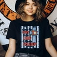 thumbnail image 3 of Spirit of the Lord Is Freedom Bible Verse T-Shirt | Christian Patriotic Women’s Tee, Ash, Size M, 3 of 6