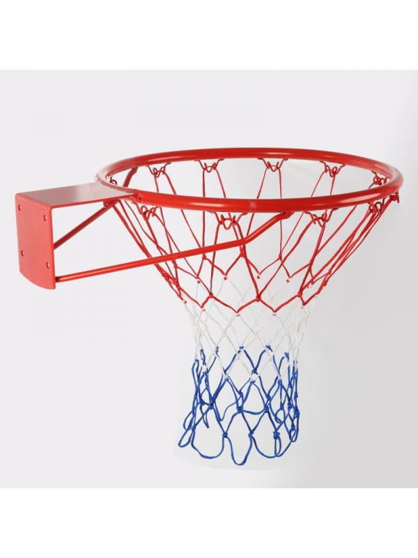 18"  Full Size Basketball Hoop Ring Net Wall Mounted Outdoor Hanging Basket 