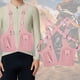 thumbnail image 1 of Bolso tipo cartera con correas ajustables para el hombro y elegante bolso para teléfono móvil Rosa, 1 of 10
