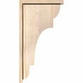 thumbnail image 3 of 5 1/2"W x 14"D x 26"H New Brighton Smooth Corbel w/Backplate, Douglas Fir, 3 of 9