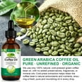 thumbnail image 2 of Aliver Cold-Pressed Green Arabica Coffee Bean Oil 60ml - 100% Pure Natural, Rich in Antioxidants to Support Skin Elasticity & Glow - 3Pack, 2 of 10