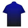 thumbnail image 5 of Dolkfu Bussiness Mens Tee Shirts Po-lo Short Sleeve Gradient Color Golf Shirts Fashion Tops for Men Trendy,3XL, 5 of 6