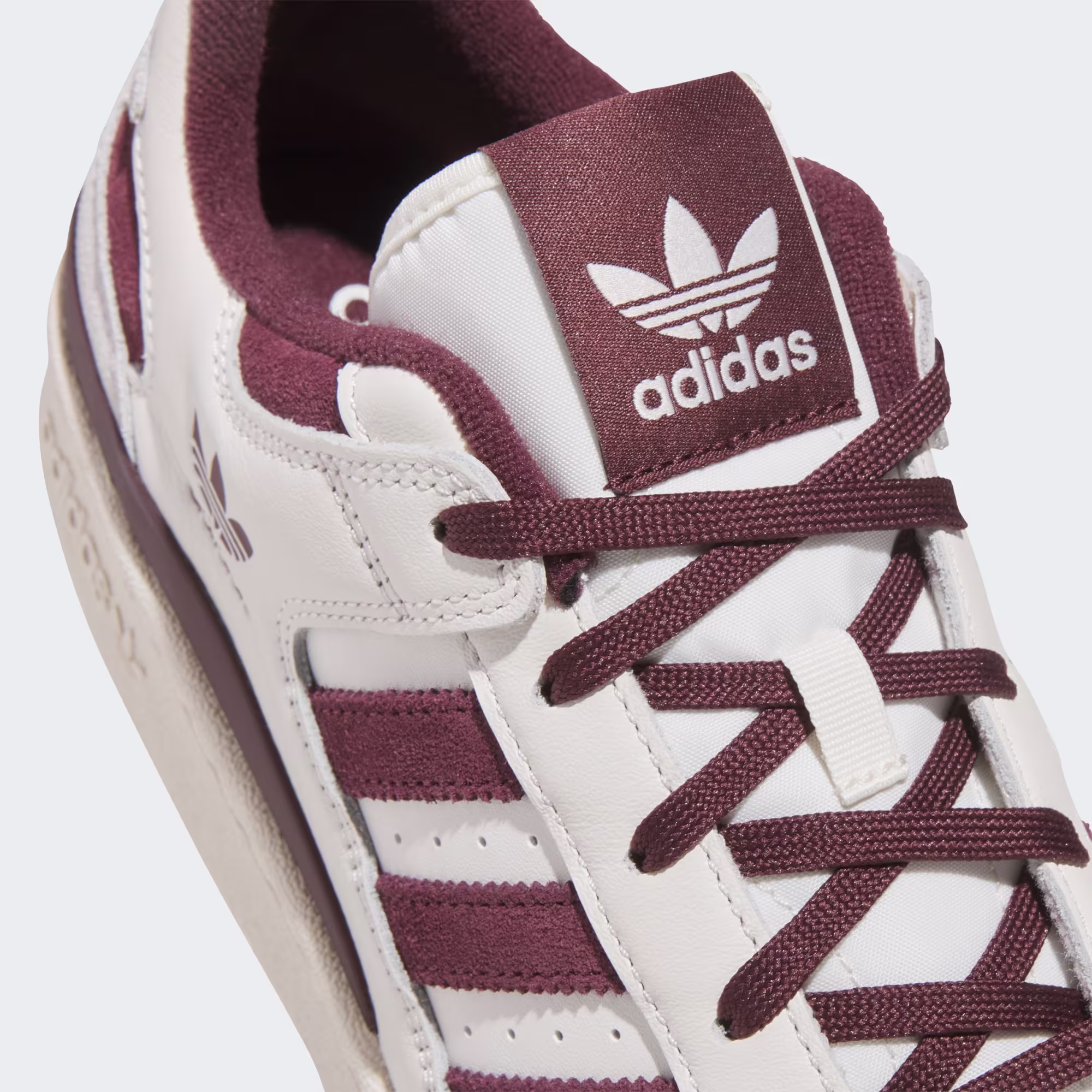 thumbnail image 3 of TENIS ADIDAS FORUM LOW CLOUD WHITE AURORA RUBY, 3 of 5