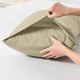 thumbnail image 4 of Cooling Pillowcase,Body Pillowcase,Hot Sleepers Pillowcase,Night Sweats Pillowcase,All-Seasons Pillowcase,Breathable Pillowcase,Velvet Pillowcase,2-Pack Pillowcase Holiday Gifts, 4 of 6