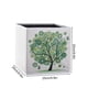 thumbnail image 3 of Bewildely Caja de almacenamiento plegable con pintura de diamantes, cubo plegable, cesta organizadora plegable DIY SNH003 Artesanía No.01 Bewildely HA7896-01B, 3 of 6