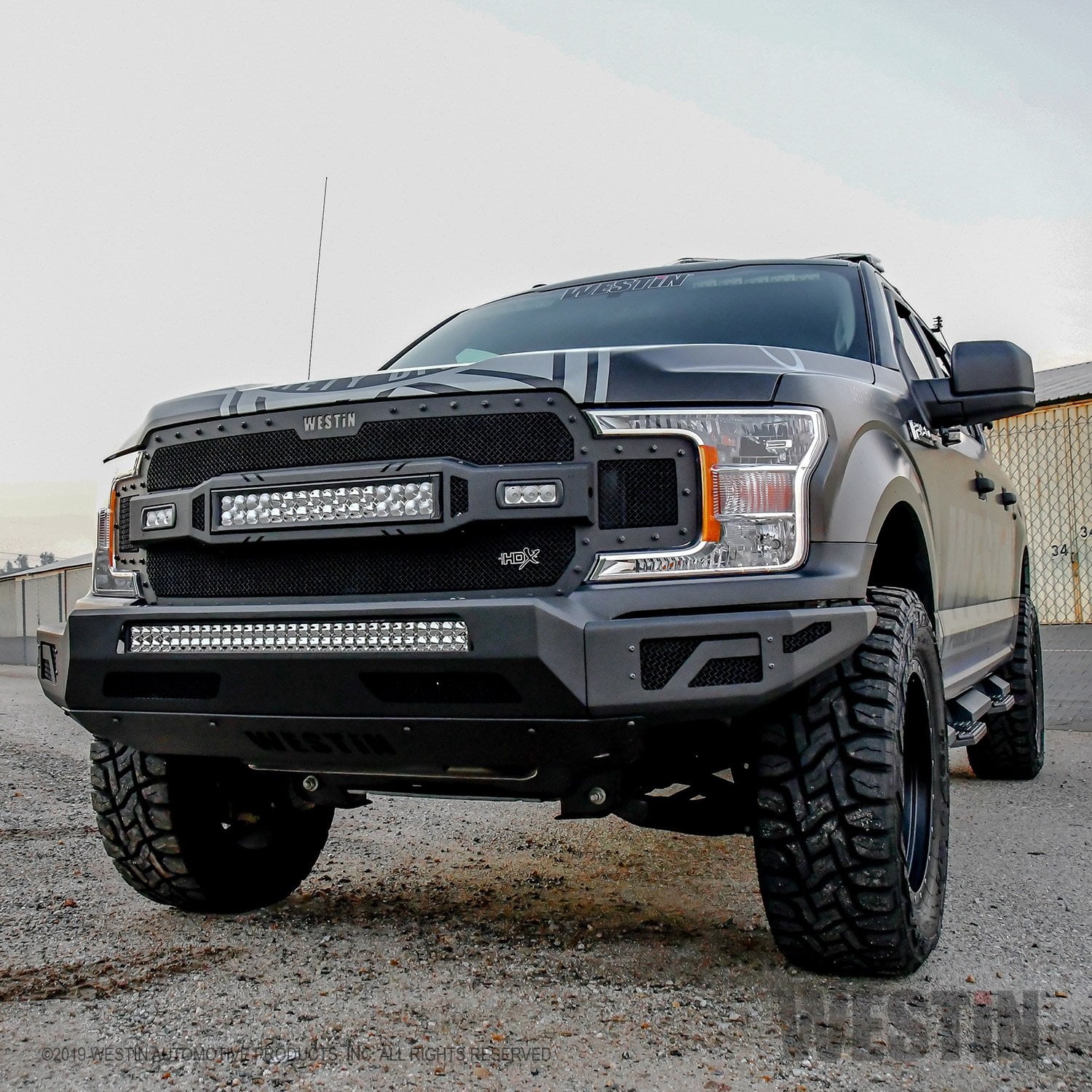 Westin Automotive - 58-41065 - 18-20 F150 TEXTURED BLACK PRO-MOD FRONT BUMPER - 707742092521 Fits select: 2019 FORD F150 SUPERCREW, 2018 FORD F150