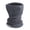 Dark Grey, variant on Fleece Neck Warmer Neck Tube Scarf Headbands Neck Gaiter Outdoor Headwear