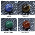 thumbnail image 4 of Luxtrada 7 Star Array Chakra Stones Crystal Sphere Ball Reiki Healing Natural Gem Set, 4 of 8