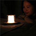 thumbnail image 4 of Innovador Sensor Infrarrojo De Luz Nocturna Led Y Lámpara De Mesita De Noche Con Control Táctil 2000Mah Luz Cálida Recargable Estilo Candelero Lámpara De Ambiente Decorativa Para Novias Besties Advancent HA026471-01, 4 of 6