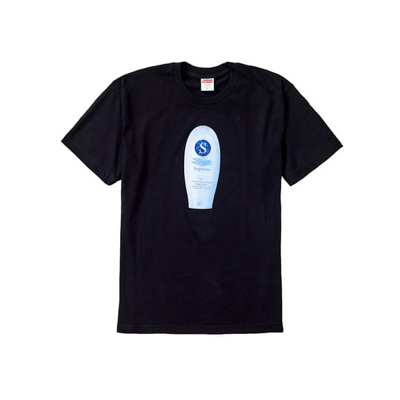 Supreme Men's Super Cream Tee Black, from StockX