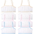 thumbnail image 3 of Paquete de 8 sujetadores Qarigey Bralettes transpirables para mujer, 3 of 6