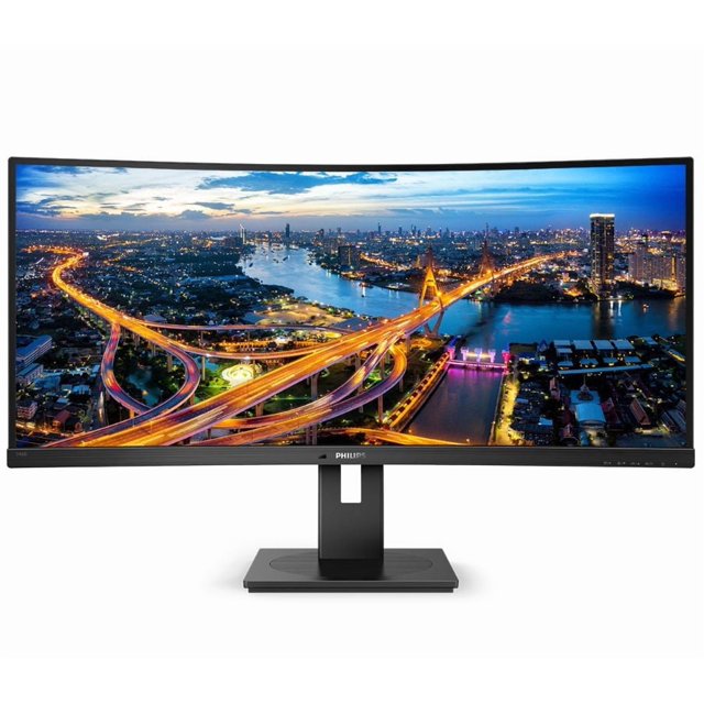 Moniteur LCD UltraLarge Incurvé 34" Philips 346B1C avec USB-C et Résolution QHD
