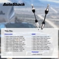 thumbnail image 3 of AutoShack Front CV Axle Shaft Left or Right Replacement for 2001-2010 Chevrolet Silverado 2500 HD 2001-2010 GMC Sierra 2500 HD 2003-2009 Hummer H2 2007 Chevrolet Silverado 3500 Classic 1-PC, 3 of 5