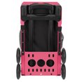 thumbnail image 4 of Zuca 18" Sport Bag - Stealth with Flashing Wheels (Pink Frame), 4 of 6