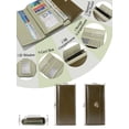 thumbnail image 6 of Punplita Women Wallet Leopard Snap Button Wallets for Women Multi-Card & Zipper, 6 of 6
