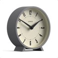 thumbnail image 1 of Reloj de Escritorio JONES CLOCKS® Venus | Diseño Moderno Redondo | Gris | Estilo Retro Elegante para Estante, Mesa, Repisa o Cabecera, 1 of 6