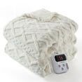 thumbnail image 2 of Yiwa ETL Certified Sherpa Electric Blanket, Fast Heating with 10 Adjustable Heat & Timer Levels, Machine Washable, 2 of 9