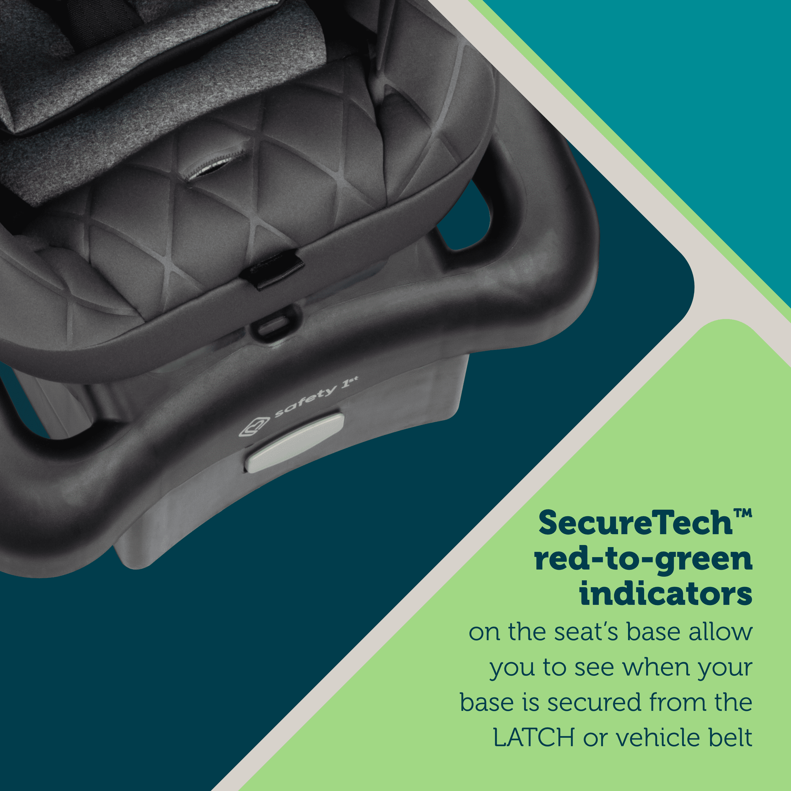 Safety 1st onBoard Insta-Latch DLX Car Seat, Ironbark, Sansujyuku sansujyuku.com
