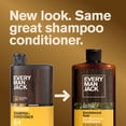 thumbnail image 5 of (2 pack) Every Man Jack Sandalwood Teak Daily 2-in-1 Shampoo and Conditioner for Men, Naturally Derived, 13.5 oz, 5 of 13