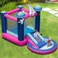 thumbnail image 2 of Costway Inflatable Space-themed Bounce House Kids 3-in-1 Bounce Castle Blower Excluded, 2 of 10