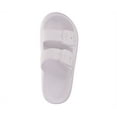 thumbnail image 5 of FOAMWALK Women's Soft and Comfy Textured EVA Slide Sandals - EVA Textured Cloud Slides for Women, White, 10/11, 5 of 9