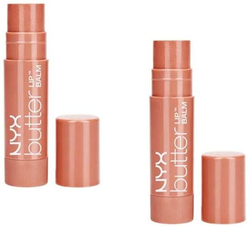 Pack of 2 NYX Butter Lip Balm, BLB06 Biscotti