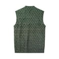 thumbnail image 6 of Men's Sweater Vest Dress Knit V Neck Button Sleeveless Casual Cardigan Sweaters Gray L, 6 of 7