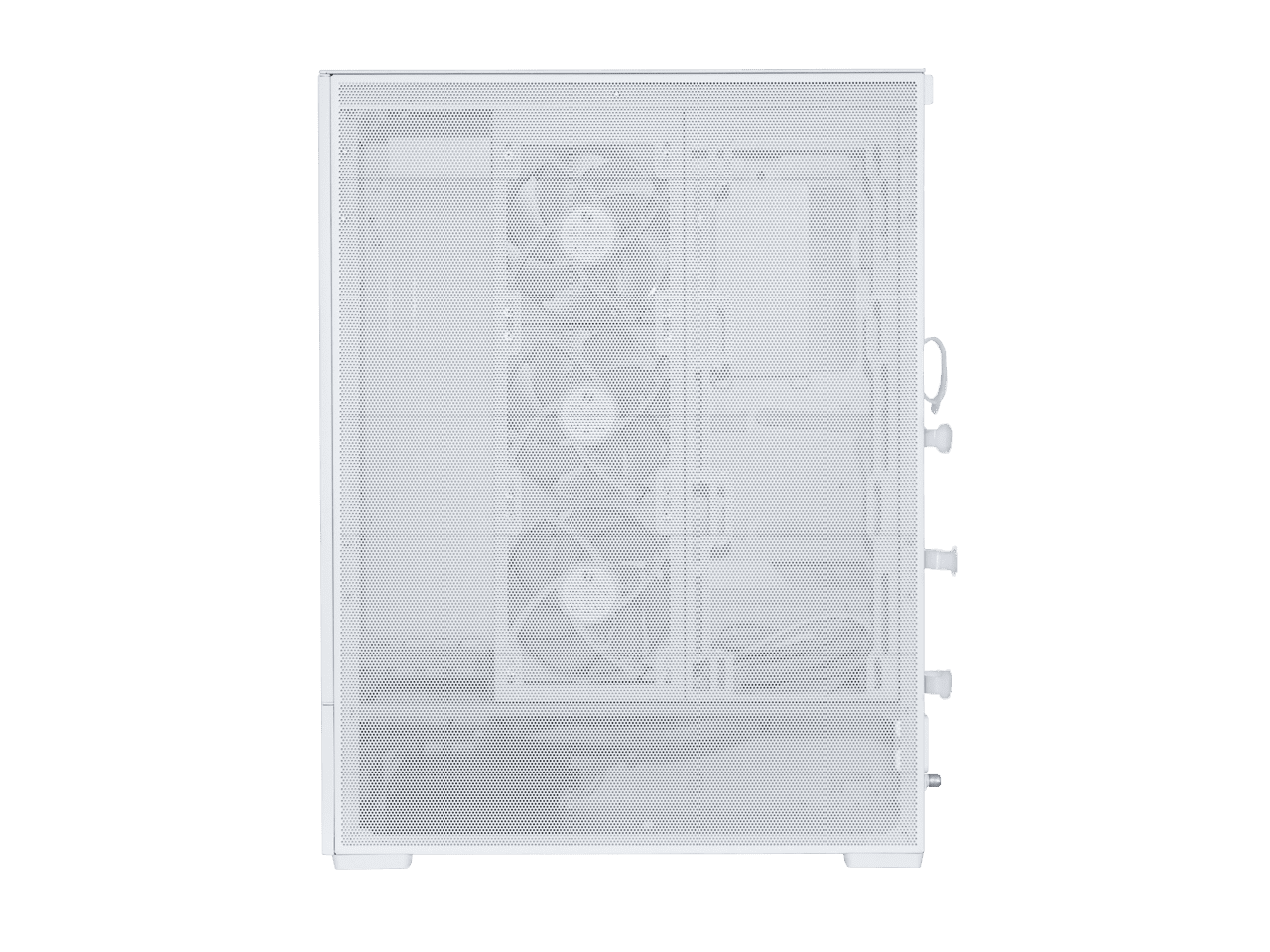 LIAN LI SUP01 White  Steel / Tempered Glass ATX Mid Tower Computer Case ----SUP01W