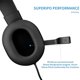 thumbnail image 1 of Audífonos para juegos con cable de 3,5 mm con micrófono para PS4 Xbox One PC (rojo) Likrtyny  Para estrenar, 1 of 9
