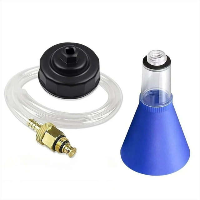 Oil Filter Wrench, Drain Tool & Advanced Engine Threaded Oil Funnel. Oil Change Tool Kit