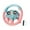 Pink, variant on Vaveren Electric Learning Wheel Toy Simulated Driving Controller for Indoor Birthday Blue