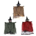 thumbnail image 2 of 3 piezas de decoraciones de brujas colgantes de Halloween Macarena Colgante de Halloween, 2 of 8