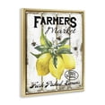 thumbnail image 3 of Stupell Industries Traditional Rustic Farm Market Lemons Gold Floating Frame Canvas Art, 17 x 21, by Creatif Belle, 3 of 8