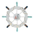 thumbnail image 1 of Rueda de barco náutico Rienar, 28 cm, decoración de madera, 1 of 5