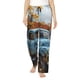 thumbnail image 1 of Balery Rustic Vintage Truck Autumn Pantalones de pijama para mujer, pijamas ultraligeros, pantalones de estar por casa-X-Large, 1 of 6