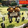 thumbnail image 4 of Halloween Decorations Realistic Skeleton Doll Ground Insertion Series 2D Acrylic Outdoor Indoor Yard Lawn Garden Groundbreakers Haunted House Decorations, 4 of 6