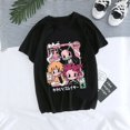 thumbnail image 3 of Camiseta de Anime de Demon Slayer para mujer, camiseta de Kamado, kakus, Wanita, Kimetsu No Yaiba, Nezuko, Kaus, Wanita, Uniseks, Tanjirou, 3 of 5