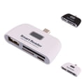 thumbnail image 4 of 4-In-1 Multifunctional OTG USB 2.0 SD TF Smart Card Reader Micro USB Charge Port Replacement for Andriod Phone Tablet, 4 of 9