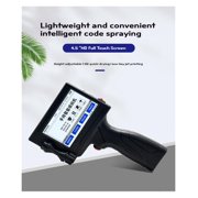 12.7mm Handheld Coding Machine Bottle Cap Logo Label Packaging Small Inkjet Printer Portable