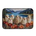 thumbnail image 2 of SASHENHG Printed Crystal Velvet Floor Mat For Home Use Nonslip And Better To Clean Foot Mat For Bathroom, 2 of 6