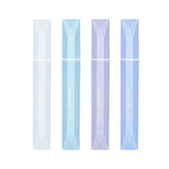 Gradient Color Highlighter Pen Non-bleeding Bible Highlighter Eye Protection Marker Pen 50ml