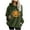 Green, variant on Women Hooded Sweatshirt Long Sleeve Warm Wool Pockets Drawstring Stylish Fleece Top Perfect for Daily Wear and Parties Winter Essential Fashion Apparel Blue XXL