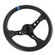 thumbnail image 1 of Volante de Carreras Universal de 14 Pulgadas, Volante de Carreras de Aluminio de PVC, Volante a la Deriva, Volante Deportivo para Adaptador de Cubo de 6 Orificios, 1 of 7
