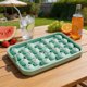 thumbnail image 4 of Molde de silicona para cubitos de hielo de 25 cavidades para cócteles de verano, cocina, barra, apto para lavavajillas, fabricante de hielo redondo, ahorra espacio, resistente al calor, 4 of 7