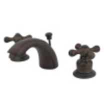 Kingston Brass KB955AX Victorian Mini-Widespread Bathroom Faucet, Oil Rubbed Bronze